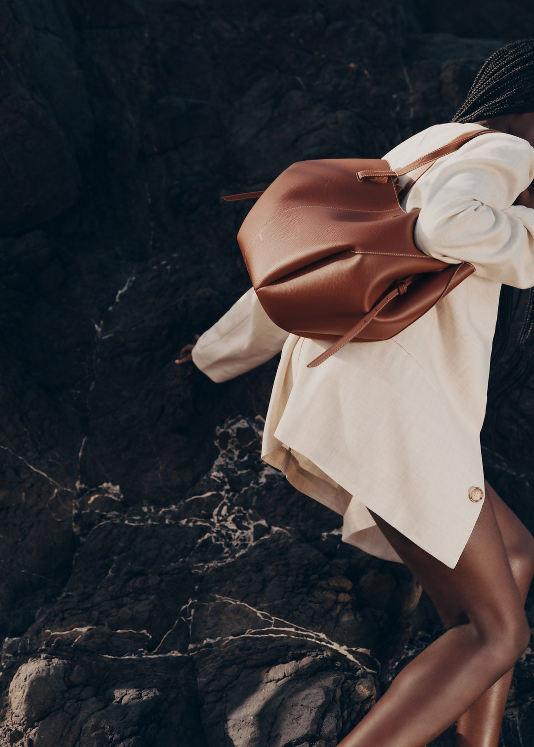 ÉLOISE Tote – Large | Cognac