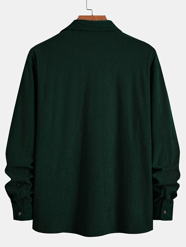 Bryce | Ribbed Textured Overshirt
