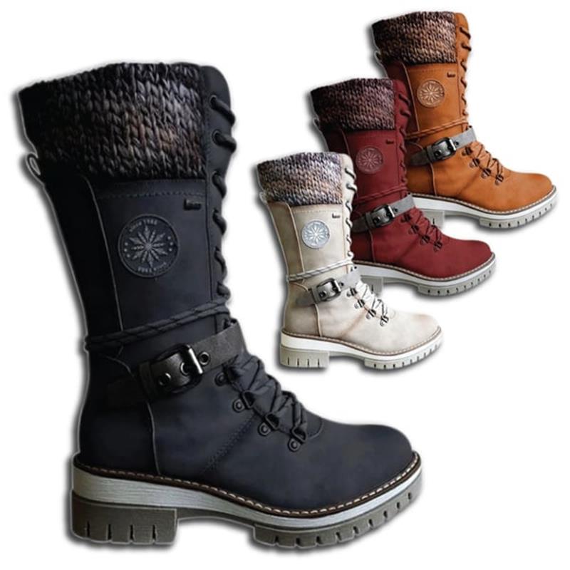 FrostLuxe™ - Waterproof Lace-Up Boots