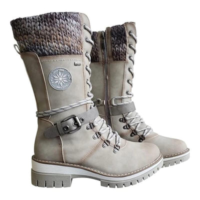 FrostLuxe™ - Waterproof Lace-Up Boots