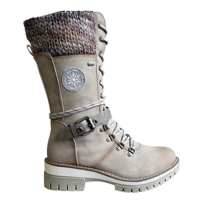 FrostLuxe™ - Waterproof Lace-Up Boots