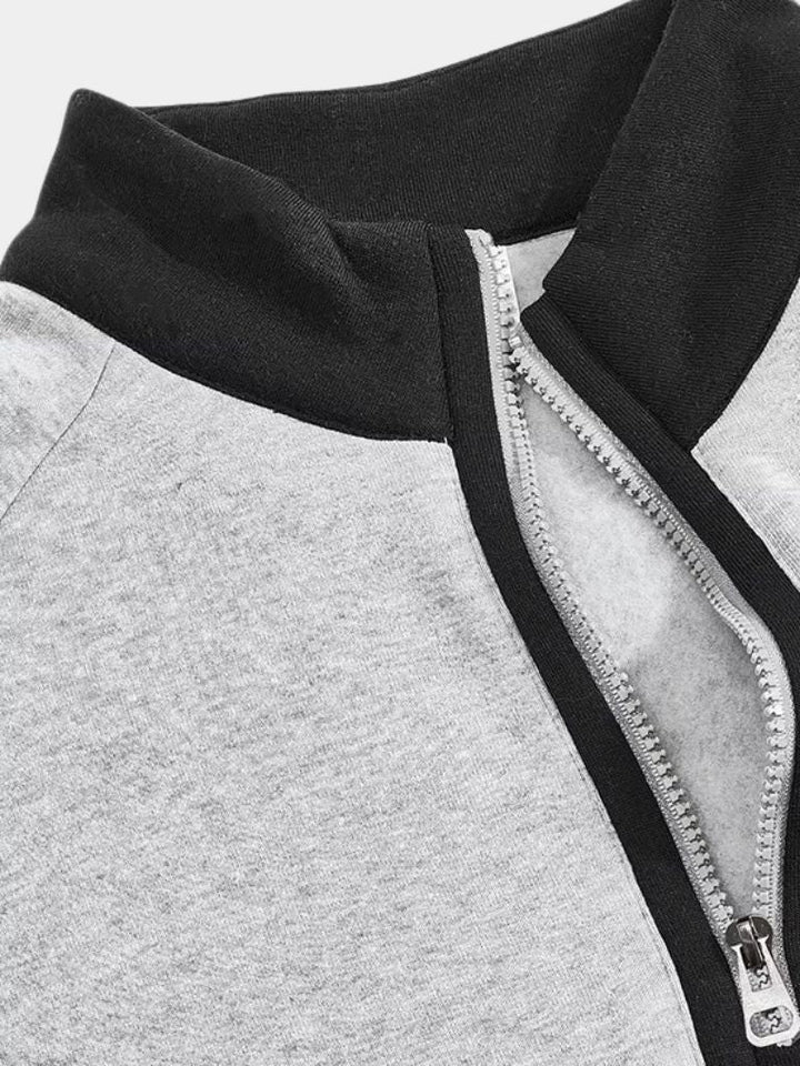Clayton | Classic Quarter Zip Pullover with Refined Silhouette for Men