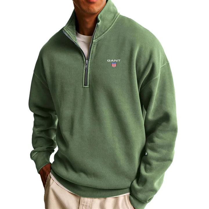 Grant | Half Zip Jumper with Refined Collar and Clean Design for Men