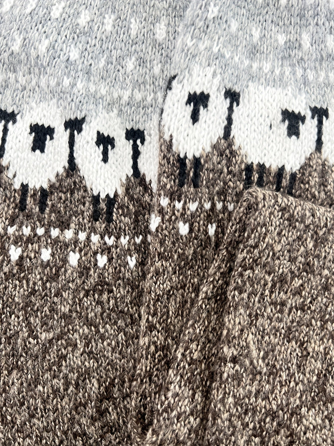 Rosamund | Thick Knit Winter Sweater with Jacquard Pattern for Women