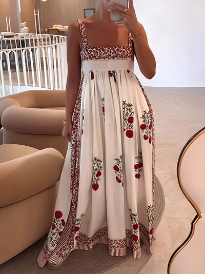 Lyla - Floral Spaghetti Strap Maxi Dress