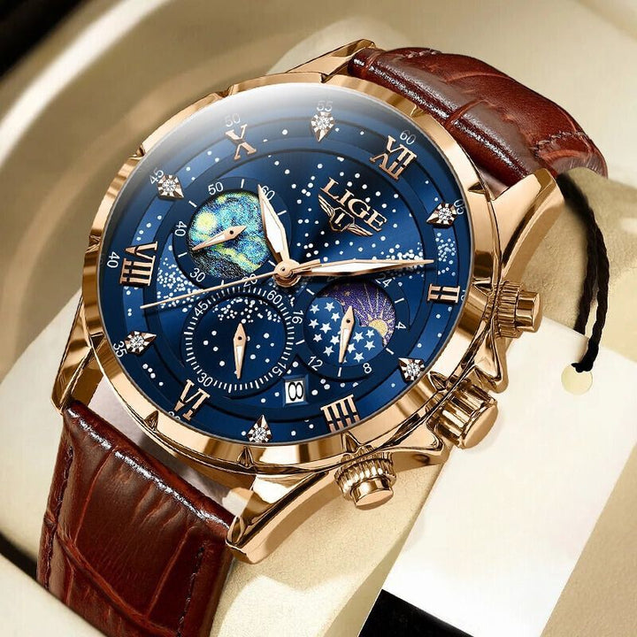 Elegant Moon Phase Clock