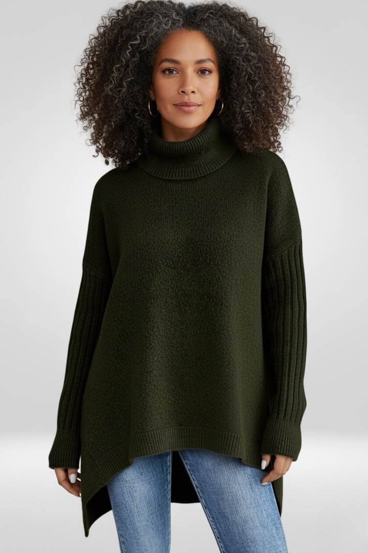 Isabelle - Cozy Asymmetrical Sweater