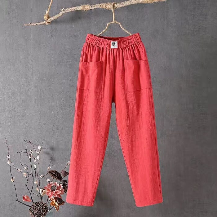 Jocelyn - Linen Harem Pants