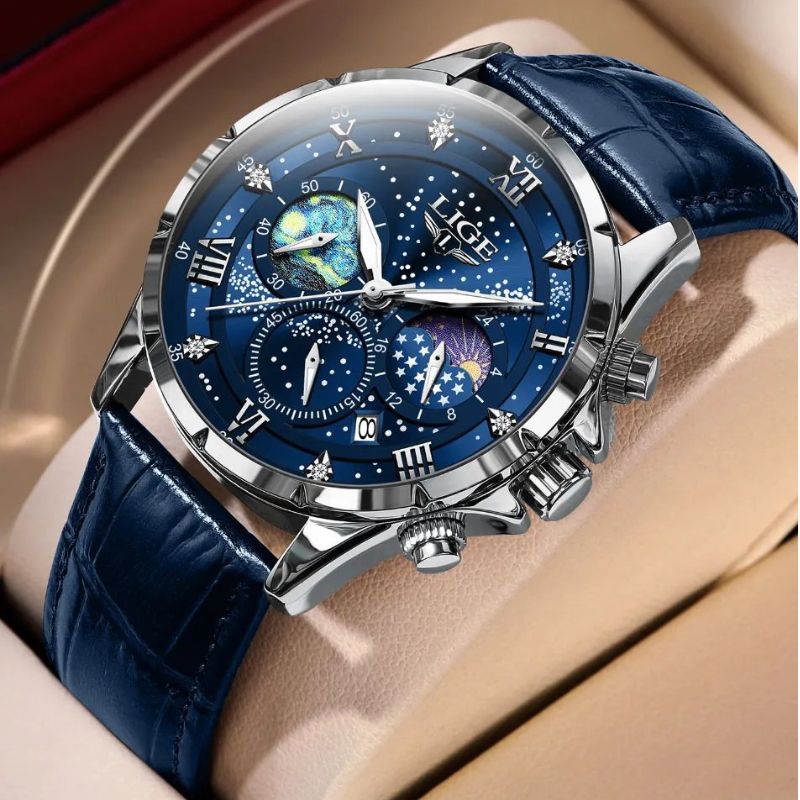 Elegant Moon Phase Clock