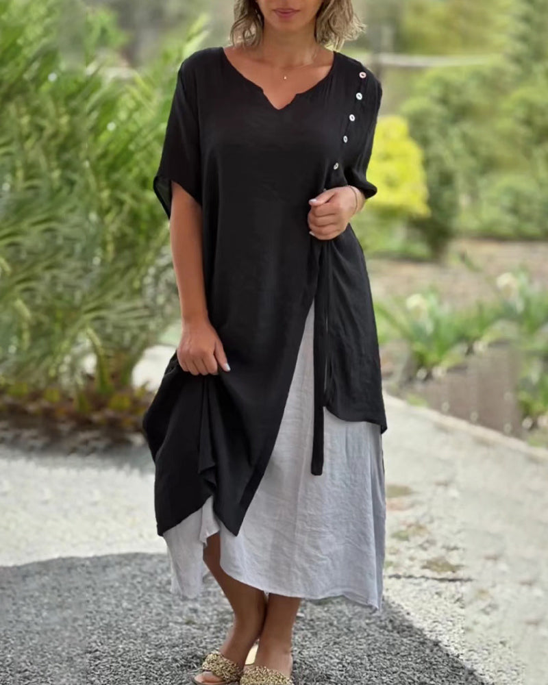 Velissa - Short-Sleeved Dress