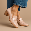 Premium Polished Leather Loafers