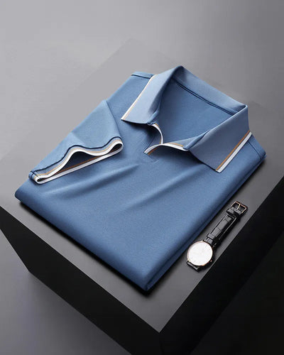 Vincenzo Prestige Silk Polo Shirt
