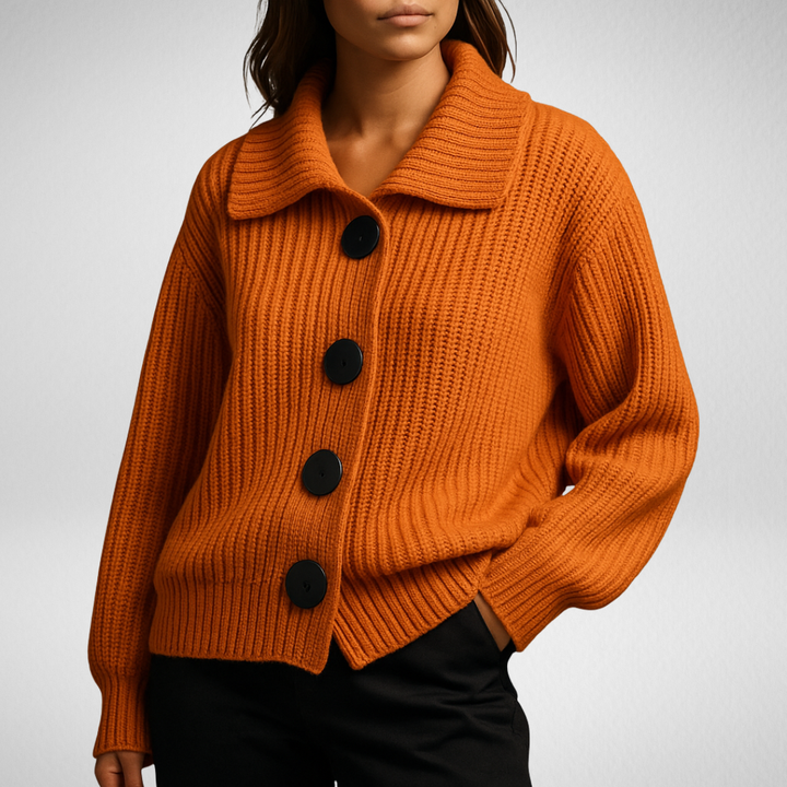 Élisea - Oversized Button Cardigan