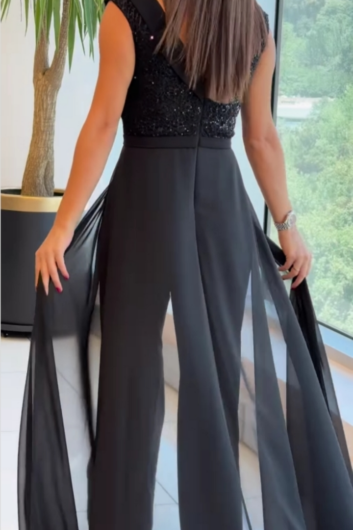 Mara – Ärmelloser eleganter Jumpsuit