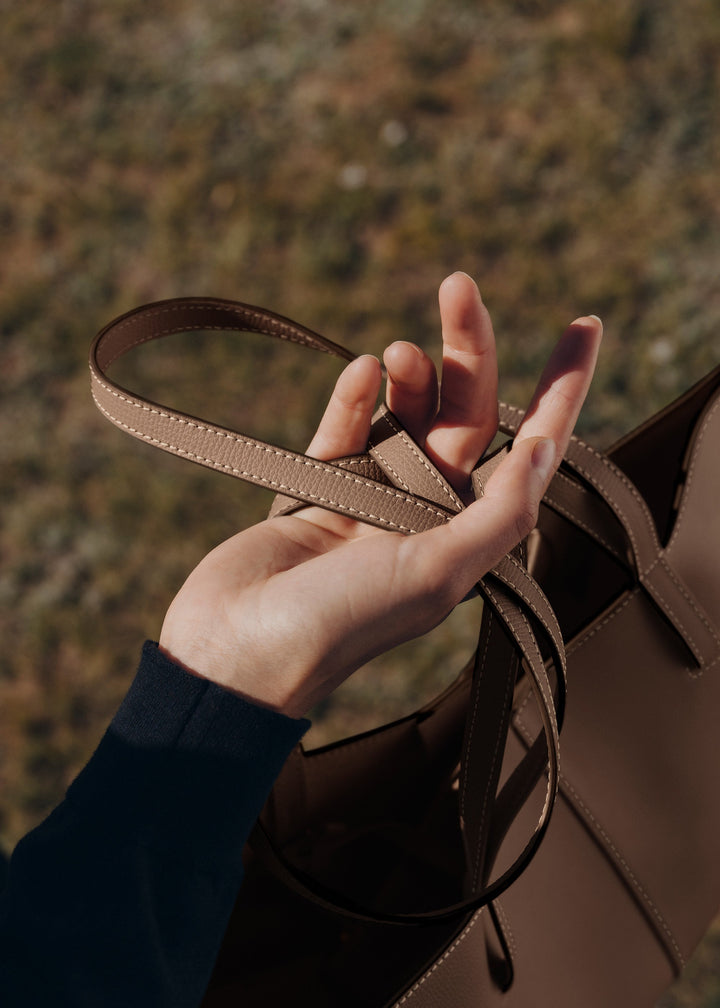 ÉLOISE Tote – Mini | Brown Root