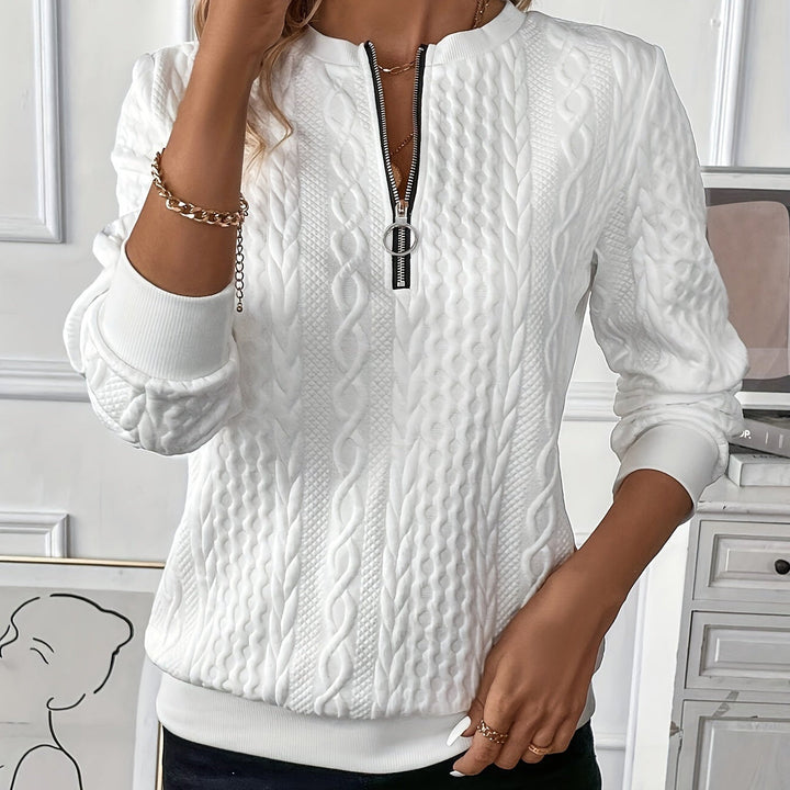 Lucia - Sweater With Zipper