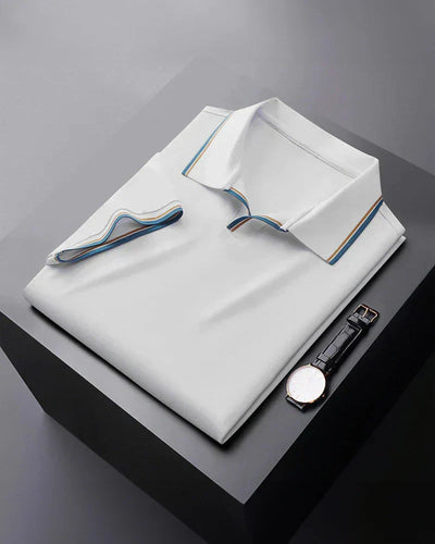 Vincenzo Prestige Silk Polo Shirt