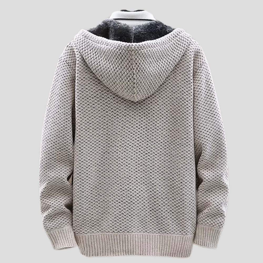 Kelvin - Nordic Knit Hoodie