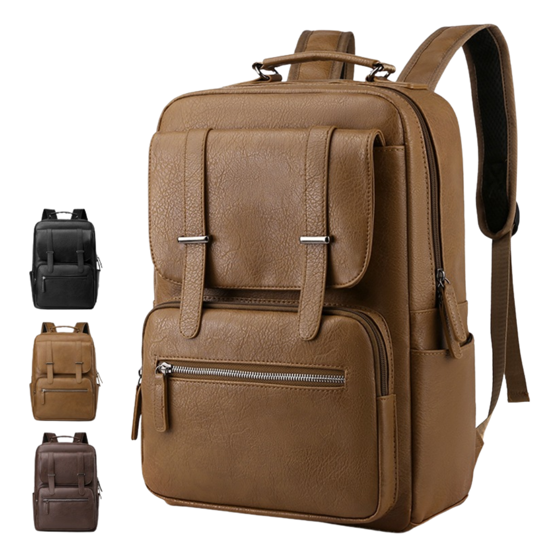 Nathan Leather Backpack