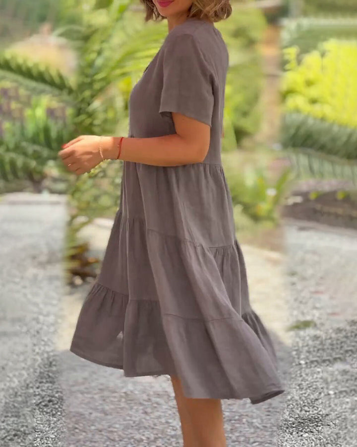 Virella - Dress Made Of Cotton And Linen