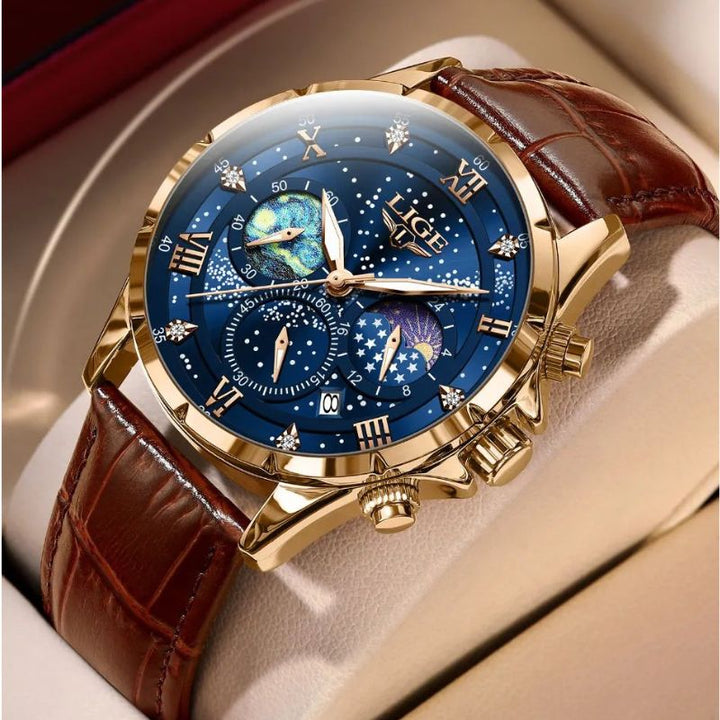 Elegant Moon Phase Clock