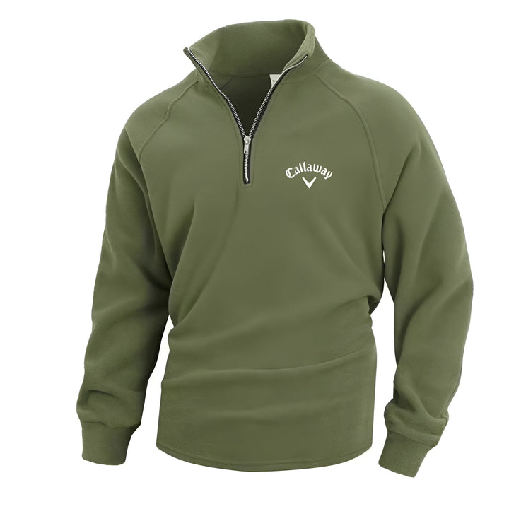 Elar | Lightweight Fleece Half Zip Jumper with Classic Collar for Men