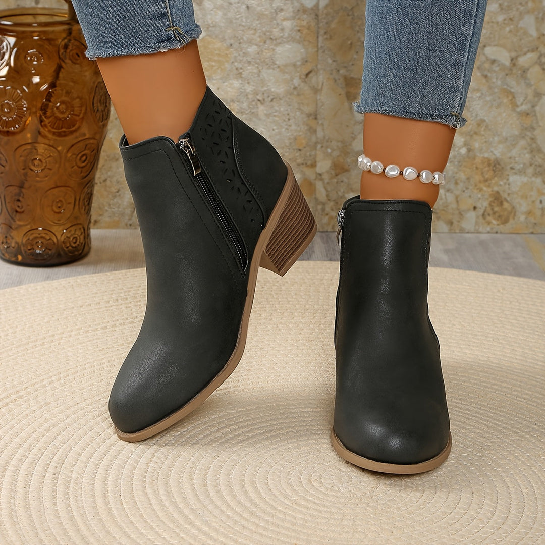 Talen | Comfortable Boots with Soft Structure and Neutral Tones for Women