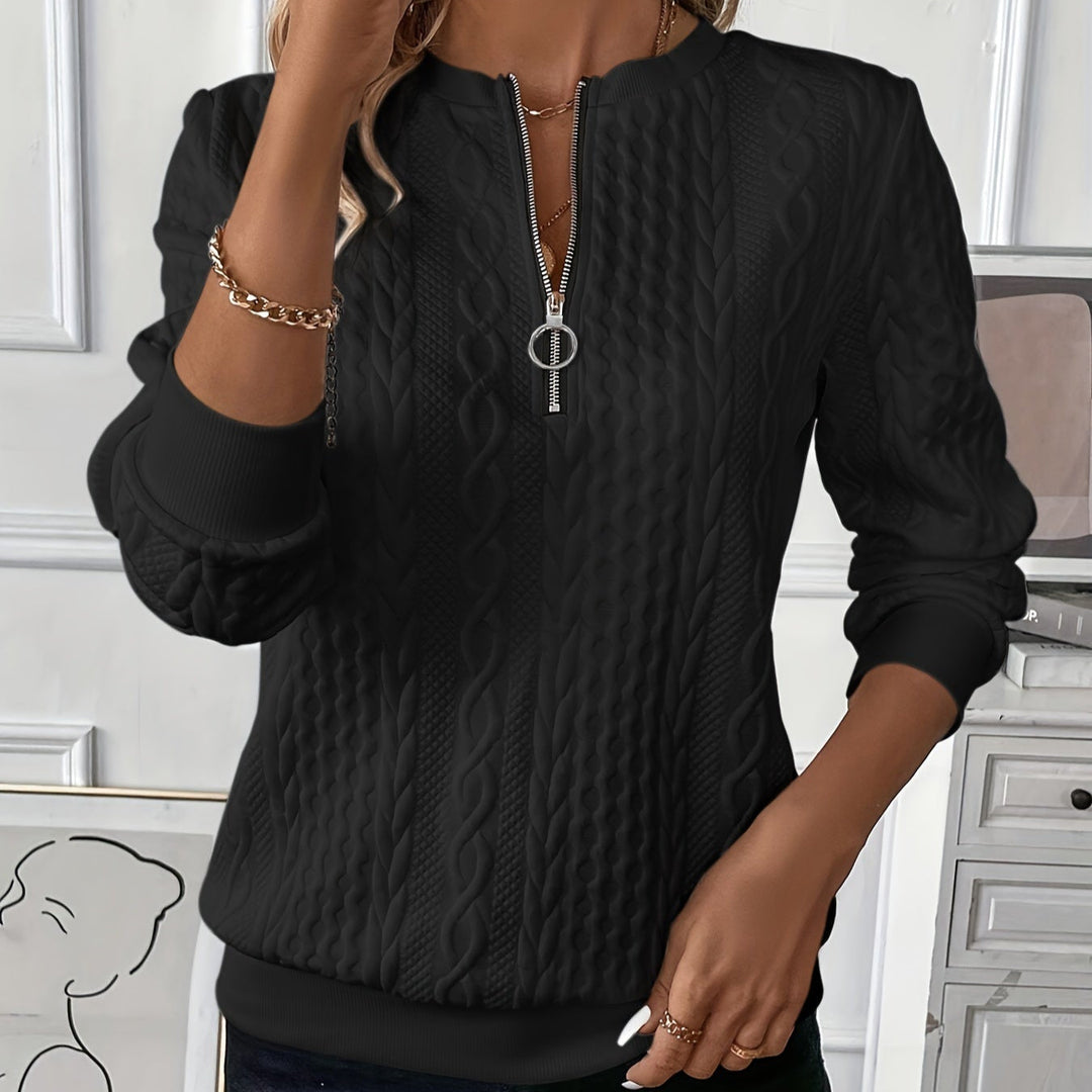Lucia - Sweater With Zipper
