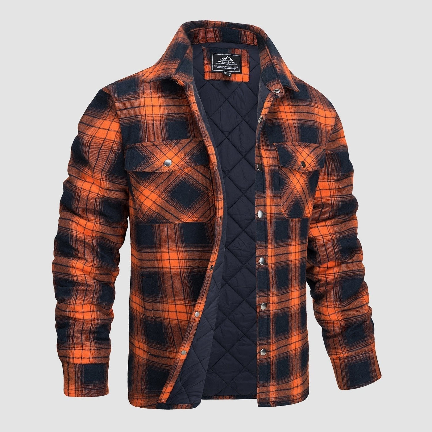 Luke - Checkered Bomber Jacket