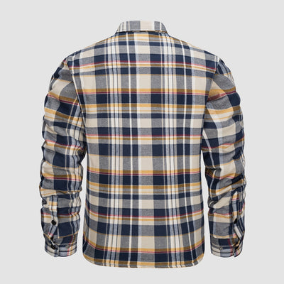 Luke - Checkered Bomber Jacket