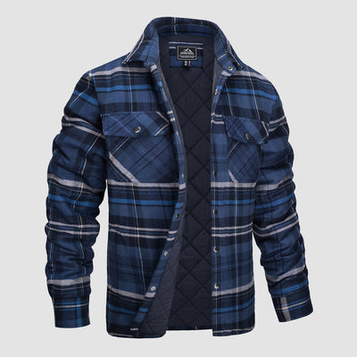 Luke - Checkered Bomber Jacket