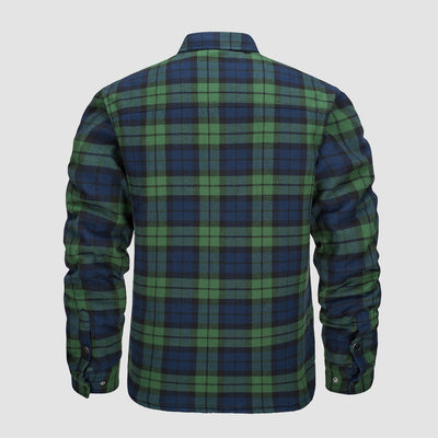 Luke - Checkered Bomber Jacket