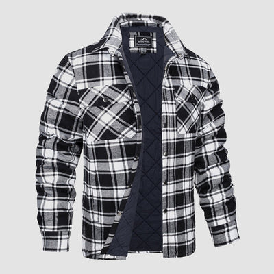 Luke - Checkered Bomber Jacket
