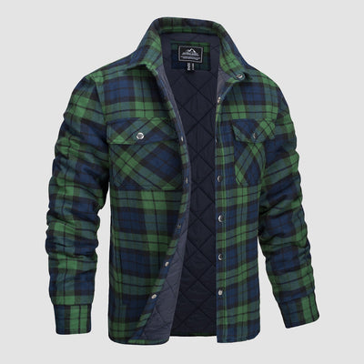 Luke - Checkered Bomber Jacket