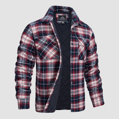 Luke - Checkered Bomber Jacket