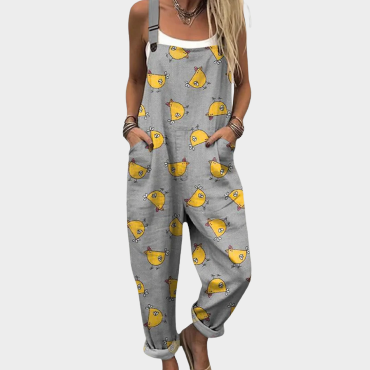 Hazel - Printed Jumpsuit