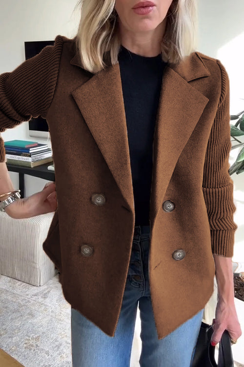 Alesia - Stylish Casual Button Blazer