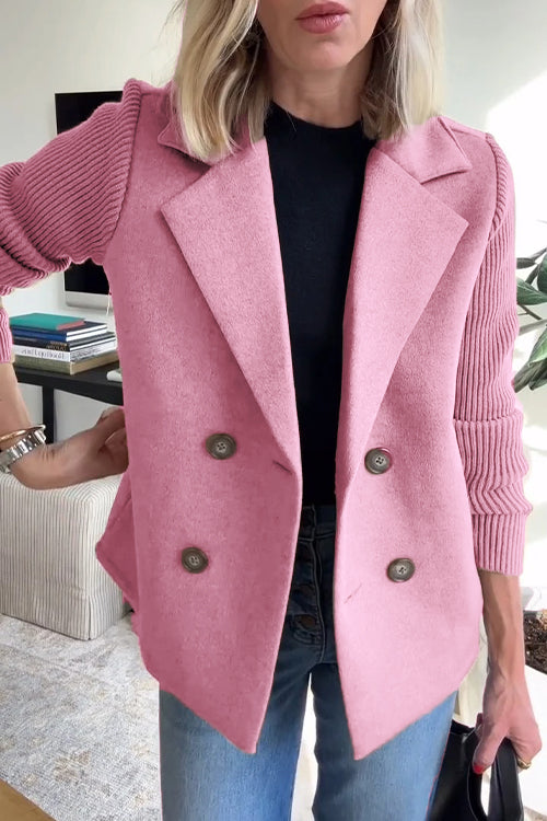 Alesia - Stylish Casual Button Blazer