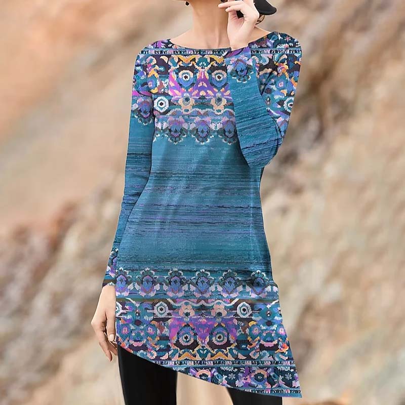 Selene™ - Ethnic Irregular Vintage Dress