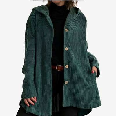 Georgette Knitted Jacket With Buttons