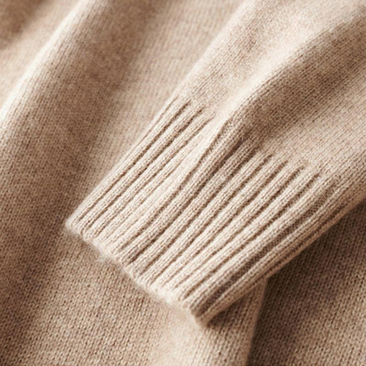Harris | Comfort Half Zip Knit Pullover with Clean Build for Men