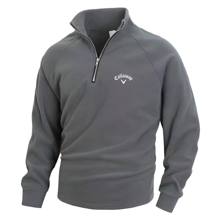 Elar | Lightweight Fleece Half Zip Jumper with Classic Collar for Men