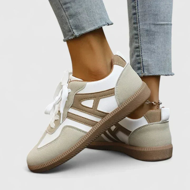 Delyziah | Step In Comfort Sneakers with Two Tone Finish for Women