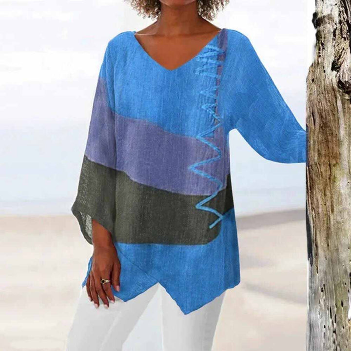 Sarina - Stylish Three-Color Shirt