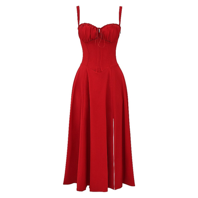 Tirzah - Flowy Boho Slip Skirt Dress