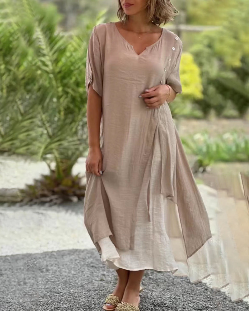 Velissa - Short-Sleeved Dress