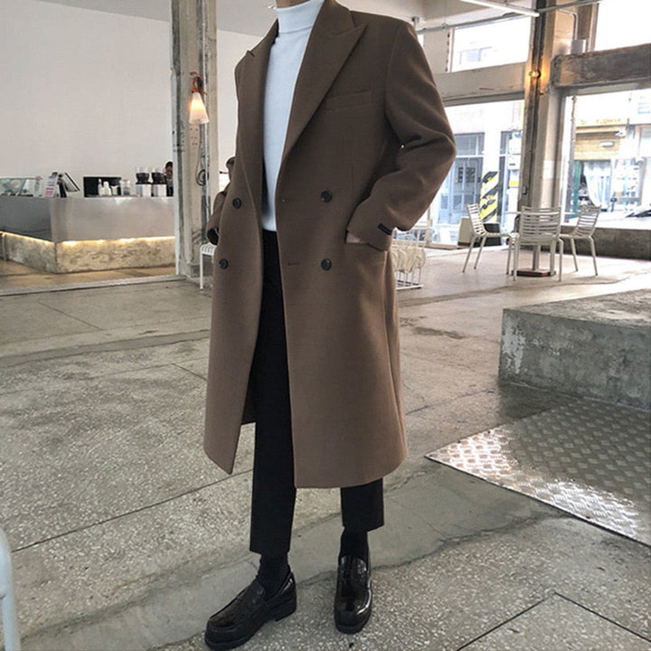 Elegant Lined Coat For Men