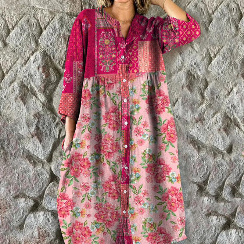 Marel - Vintage Floral Dress