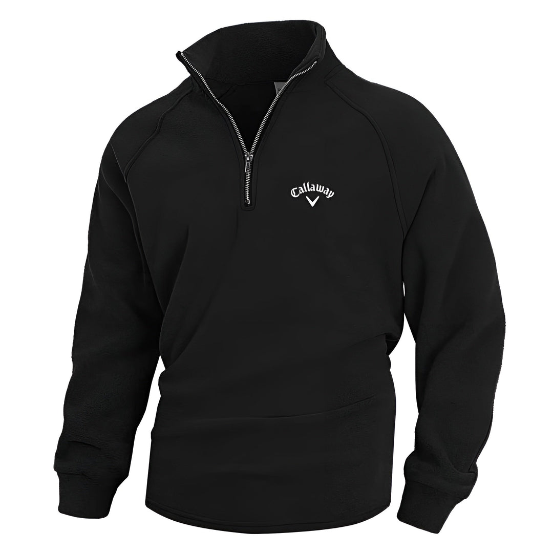 Elar | Lightweight Fleece Half Zip Jumper with Classic Collar for Men