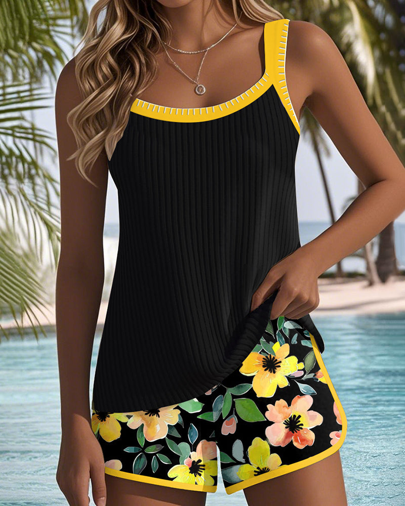 Zafina | Two-Piece Elegant Tankini Set